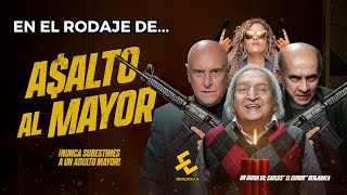 En el rodaje de ASALTO al MAYOR  Película Colombiana [upl. by Buddie199]