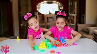 Talia and Alia’s Fun Color Sorting Challenge 🌈  Learn Colors with Twin Sistersquot [upl. by Lizzie52]