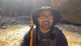 Hiking The Narrows  Zion National Park [upl. by Lzeil]