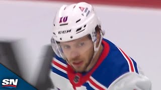 Artemi Panarin Goes Top Shelf To Score LateGame Goal vs Panthers [upl. by Adnofal]