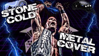 Stone Cold Steve Austin Theme Song Metal Cover  WWE WWF  Retro Shred [upl. by Paluas]