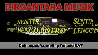 cek sound SENTIR LENGO POTRO sampling Roland EA7 DIRGANTARA SINGLE KEYBOARD CAMPURSARI [upl. by Domenech872]