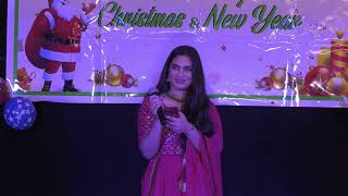 BCMC Christmas amp New Year 2023  2024  Solo song  Ivana Sojan [upl. by Gnen241]