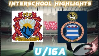 INTERSCHOOLS HIGHLIGHTS  Paul Roos vs Grey High u16A  2023 [upl. by Osber]