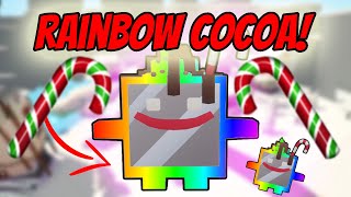 GETTING A RAINBOW COCOA  Is it Good  Roblox Giant Simulator [upl. by Nylrats]