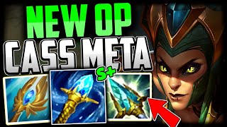 WHY CASSIOPEIA META IS BUSTED Best BuildRunes How to Play Cassiopeia amp Carry Season 14 [upl. by Lemmuela]