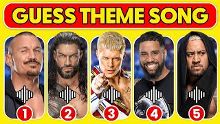 WWE Theme Songs 🎵  Roman Reigns Randy Orton Solo Sikoa Jey Uso Cody Rhodes [upl. by Blakelee217]