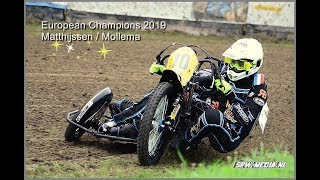 FINAL European Championship grasstrack sidecars Eenrum 2019 [upl. by Merilyn]