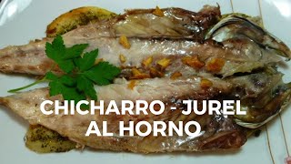 Chicharro Jurel al horno Receta casera tradicional [upl. by Tyler77]