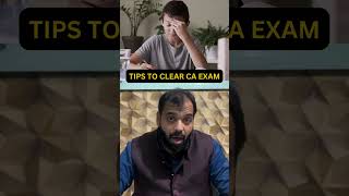 TIPS TO CLEAR CA EXAM [upl. by Sandeep]