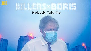 🎶 Nobody Told Me It Was A Party 🎵  Boris Johnson x The Killers [upl. by Anerac]