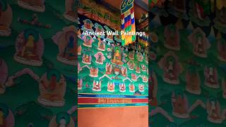 buddhasflute music zenmusic peace relaxingflute ancient wall painting prayer [upl. by Good]