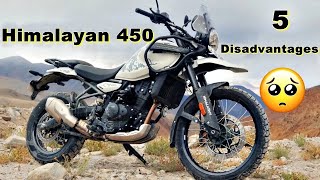 Dont buy Himalayan 450 before watching this  5 problems and disadvantages [upl. by Aysab]