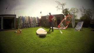 Starboard inflatable Surfshop Fehmarn Zeitraffer [upl. by Airamas]