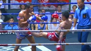 Muay Thai Fight  Prajanchai vs Yodmongkol Rajadamnern Stadium Bangkok  14th October 2015 [upl. by Aerua178]