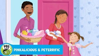 PINKALICIOUS amp PETERRIFIC  Pinky Arrives  PBS KIDS [upl. by Meesan574]