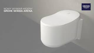 GROHE SENSIA ARENA Odkryj nowy wymiar higieny [upl. by Duer]