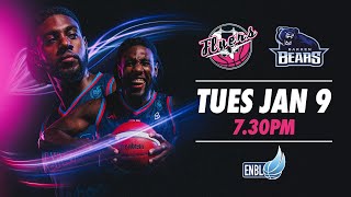 LIVE Bristol Flyers v Bakken Bears  202324 ENBL [upl. by Notsej375]