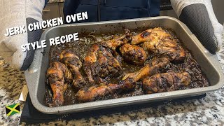 Super Simple amp Quick OvenStyle Jerk Chicken [upl. by Inasah]