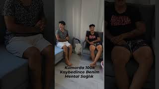 Kumarda 100K Kaybedince Benim Mental Sağlik shorts gambling gameplay keşfet antalya [upl. by Dehnel]