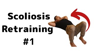 FIX SCOLIOSIS NATURALLY  Exercise 1  Feldenkrais Style [upl. by Nnaassilem]