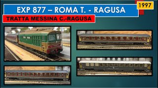 Exp 877 Roma T  Ragusa tratta Messina C  Ragusa  1997 [upl. by Soraya325]