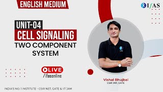 English CSIR NET  Cell Signaling  Two Component System [upl. by Gney975]