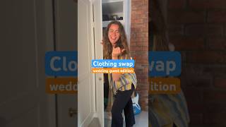 Swap don’t buy 🤗 clothingswap sustainability weddingguestdress sustainablefashion wasteless [upl. by Miner]