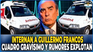 ¡URGENTE  INTERNAN A FRANCO CON UN CUADRO GRAVÍSIMO milei javiermilei argentina [upl. by Hannad932]