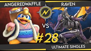 Thunderstrike 28  AngeredWaffle King Dedede vs Raven Ridley Sephiroth [upl. by Annatnom57]