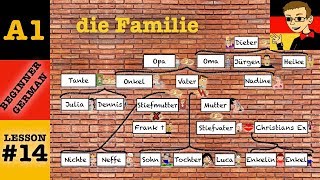 die Familie Stammbaum  Beginner German with Herr Antrim 14 [upl. by Leroi]