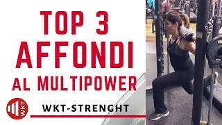 TOP 3 AFFONDI AL MULTIPOWER [upl. by Garrick]