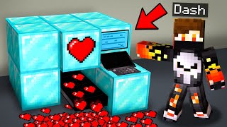 Dash Made A Heart Factory in MINECRAFT [upl. by Eustatius]