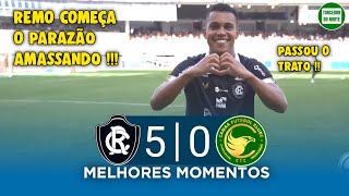 Remo x Canaã  1ª Rodada  Parazão 2024  Melhores Momentos [upl. by Eisus331]