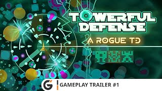 Towerful Defense A Rogue TD  Gameplay trailer 1 [upl. by Tedda103]