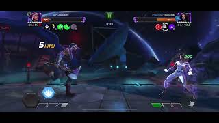 MCoC Cheeilth vs R3 Photon on node 37 personal space regen recovery [upl. by Breed]