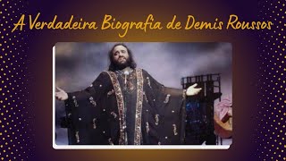 A VERDADEIRA BIOGRAFIA DE DEMIS ROUSSOS 💙🇬🇷❤️QueHistoriaeEssaMax [upl. by Rafiq]