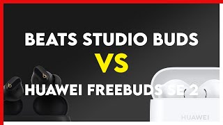 Beats Studio Buds vs Huawei FreeBuds SE 2 Comparison [upl. by Tnahsarp]