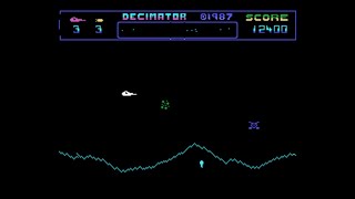 Decimator Sega SC3000 Longplay 1987 Michael Boyd [upl. by Jasik565]