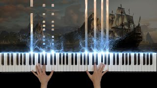 Conquest of Paradise 1492  Vangelis  Piano Cover  Synthesia Tutorial [upl. by Terrag]