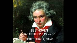 Beethoven  Bagatelle Op 119 No 10 [upl. by Oad]