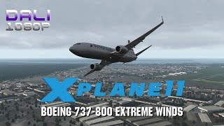 XPlane 11  Boeing 737800 CYUL Xtreme Winds PC Gameplay [upl. by Noloc]