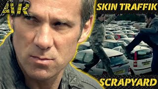 GARY DANIELS Scrapyard Brawl  SKIN TRAFFIK 2015 [upl. by Jessalyn]