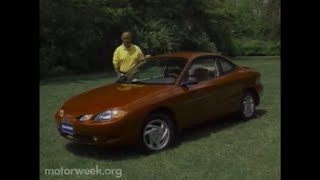 Motorweek 1998 Ford Escort ZX2 Road Test [upl. by Grantley725]