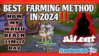 BEST FARMING METHOD IN 2024  HOW MY WAIFU REACH 27M  DAY  RAGNAROK M [upl. by Tony]