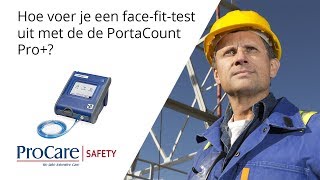 Facefittest oefeningen TSI PortaCount Pro model 80308038 [upl. by Las23]