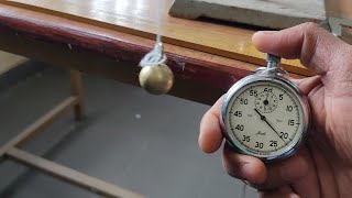 Simple Pendulum Practical Physics Class11 [upl. by Gerri]