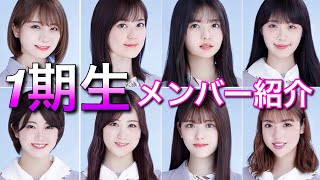 『結成10年』乃木坂46【1期生】現役メンバー紹介 [upl. by Orban446]