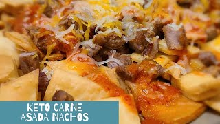 Keto Carne Asada Nachos  LowCarb Original Carne Asada Recipe [upl. by Nitsrik]