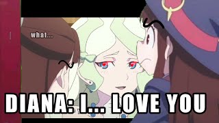 Akko opens the wrong door but Diana fell in love to Akko [upl. by Bartholomeo507]